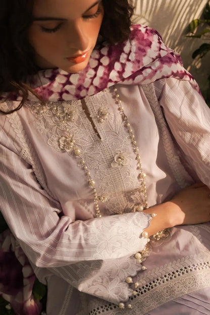 Sana Safinaz | Muzlin Spring Vol-1 | Unstitched 3Pc Embroidered Lawn | 20B