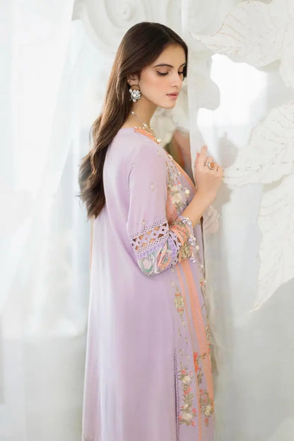Sana Safinaz | Muzlin Spring Vol-1 | Unstitched 3Pc Embroidered Lawn | 24B