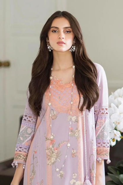 Sana Safinaz | Muzlin Spring Vol-1 | Unstitched 3Pc Embroidered Lawn | 24B