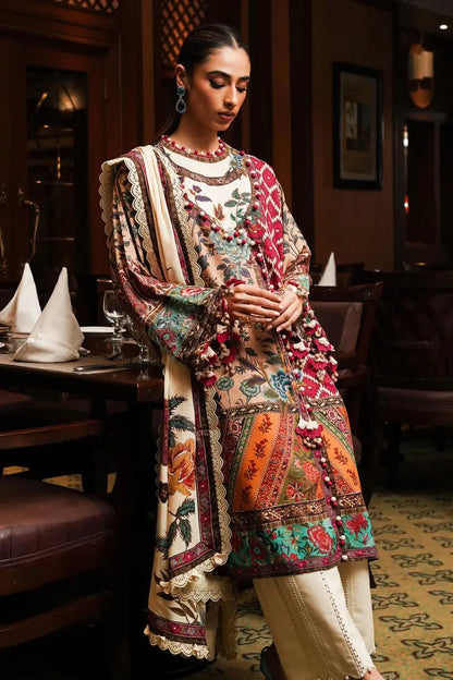Sana Safinaz | Muzlin Winter Unstitched 3pc | 1B