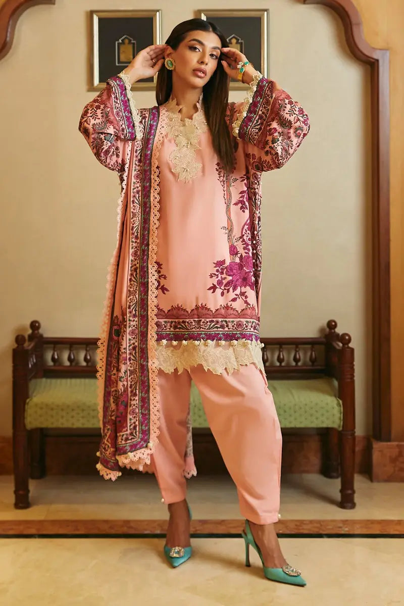 Sana Safinaz | Muzlin Winter Unstitched 3pc | 2A
