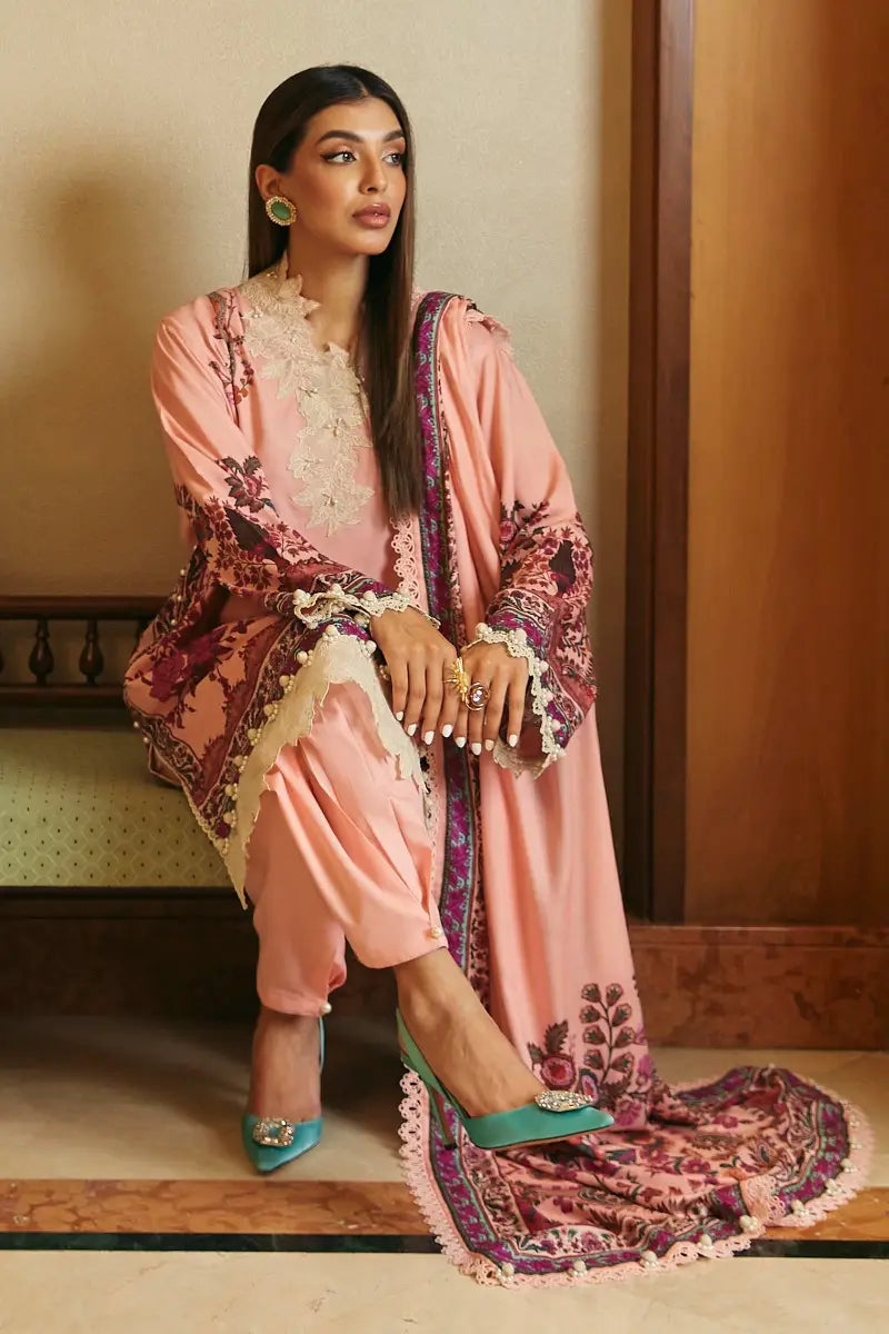 Sana Safinaz | Muzlin Winter Unstitched 3pc | 2A