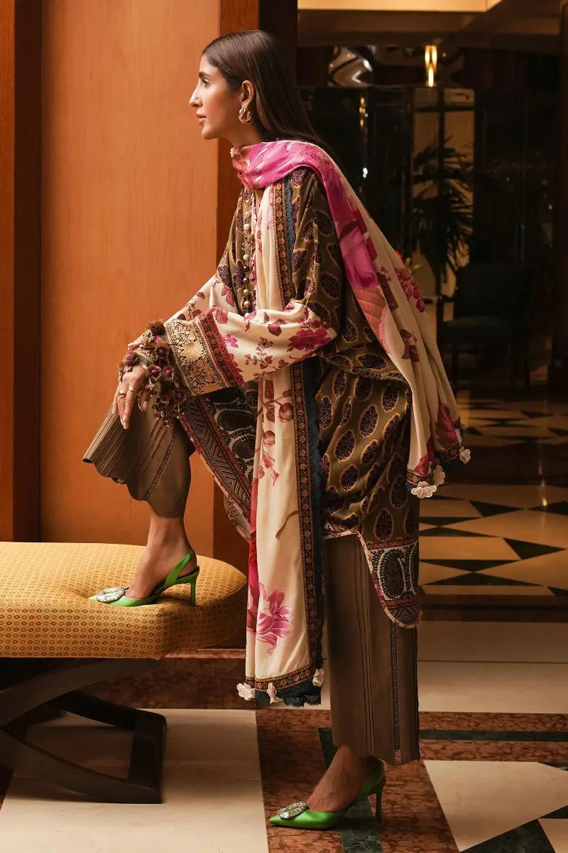 Sana Safinaz | Muzlin Winter Unstitched 3pc | 4B