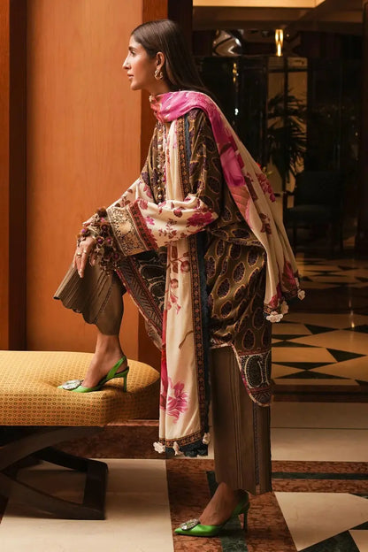 Sana Safinaz | Muzlin Winter Unstitched 3pc | 4B