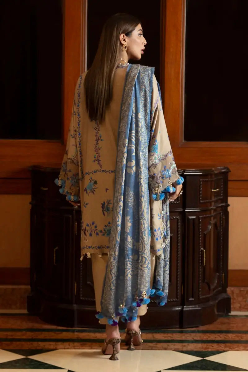Sana Safinaz | Muzlin Winter Unstitched 3pc | 9A