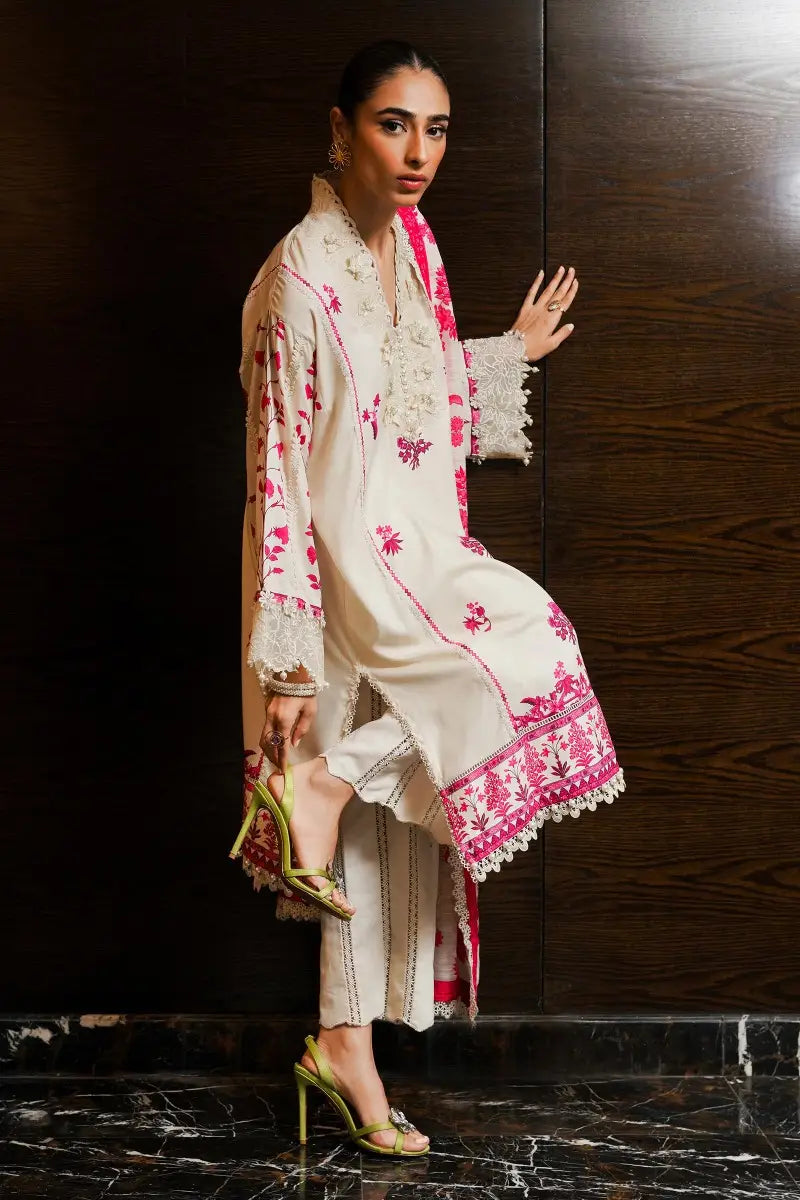 Sana Safinaz | Muzlin Winter Unstitched 3pc | 10A