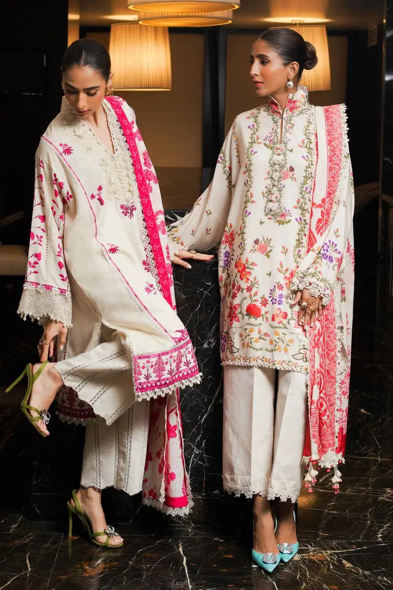 Sana Safinaz | Muzlin Winter Unstitched 3pc | 10A