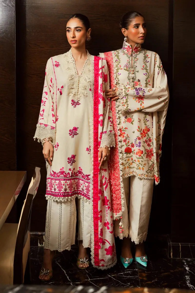 Sana Safinaz | Muzlin Winter Unstitched 3pc | 10A