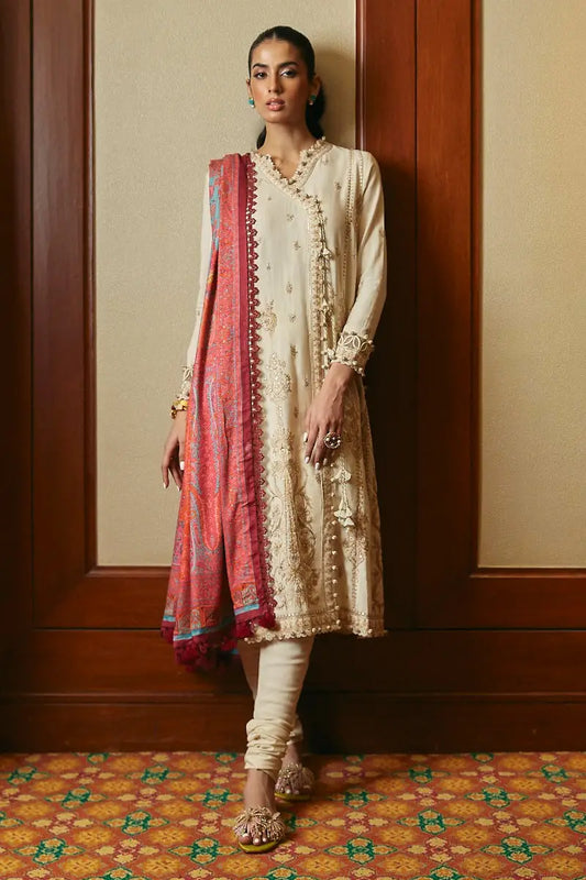 Sana Safinaz | Muzlin Winter Unstitched 3pc | 17B
