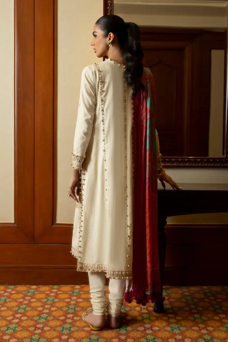 Sana Safinaz | Muzlin Winter Unstitched 3pc | 17B
