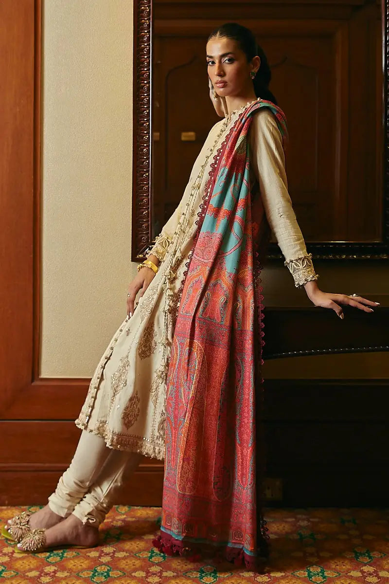 Sana Safinaz | Muzlin Winter Unstitched 3pc | 17B