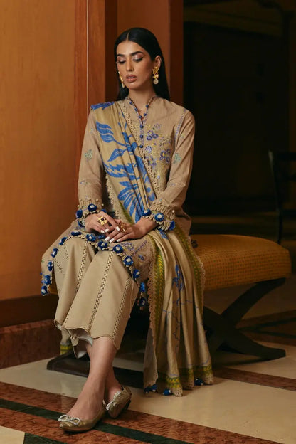 Sana Safinaz | Muzlin Winter Unstitched 3pc | 20A