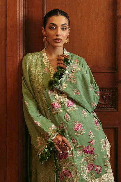 Sana Safinaz | Muzlin Winter Unstitched 3pc | 24B