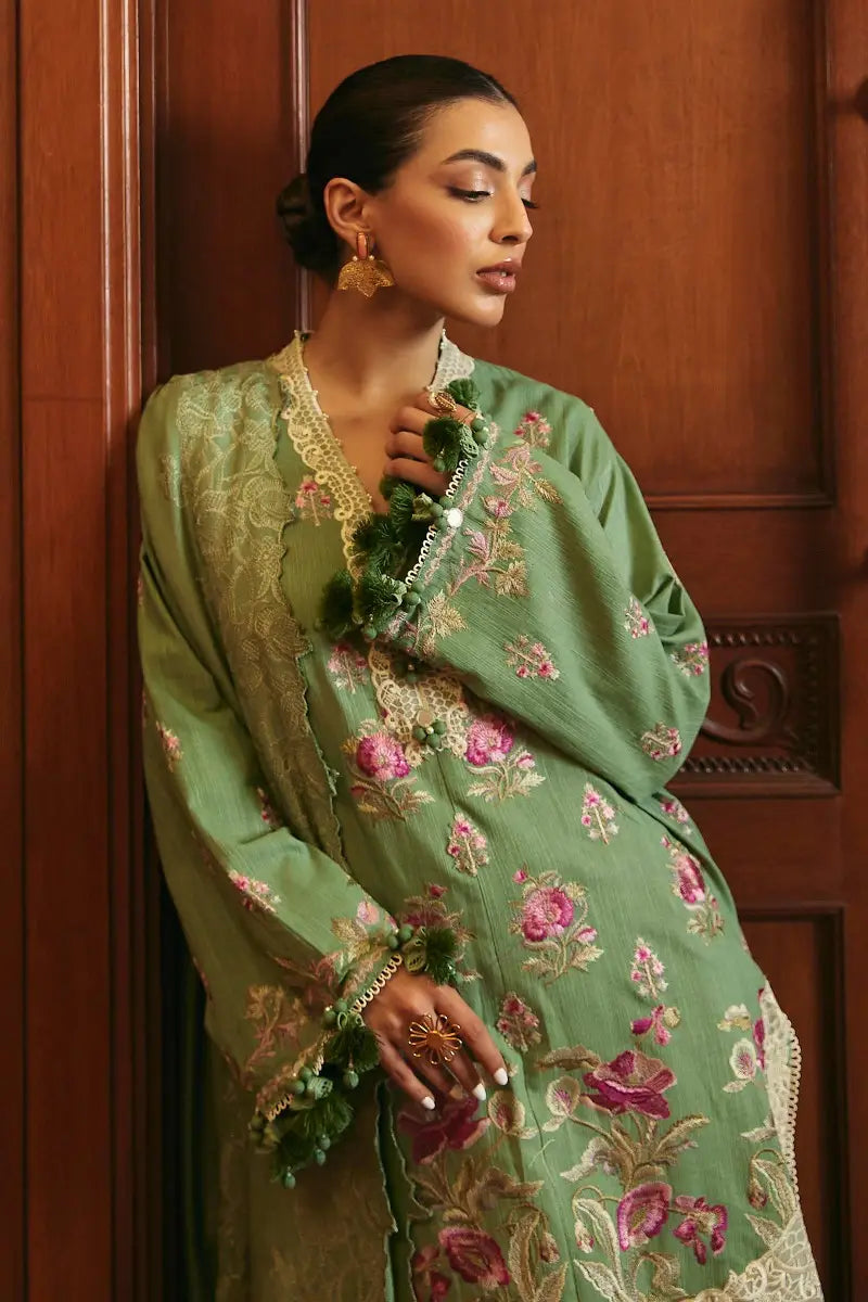 Sana Safinaz | Muzlin Winter Unstitched 3pc | 24B