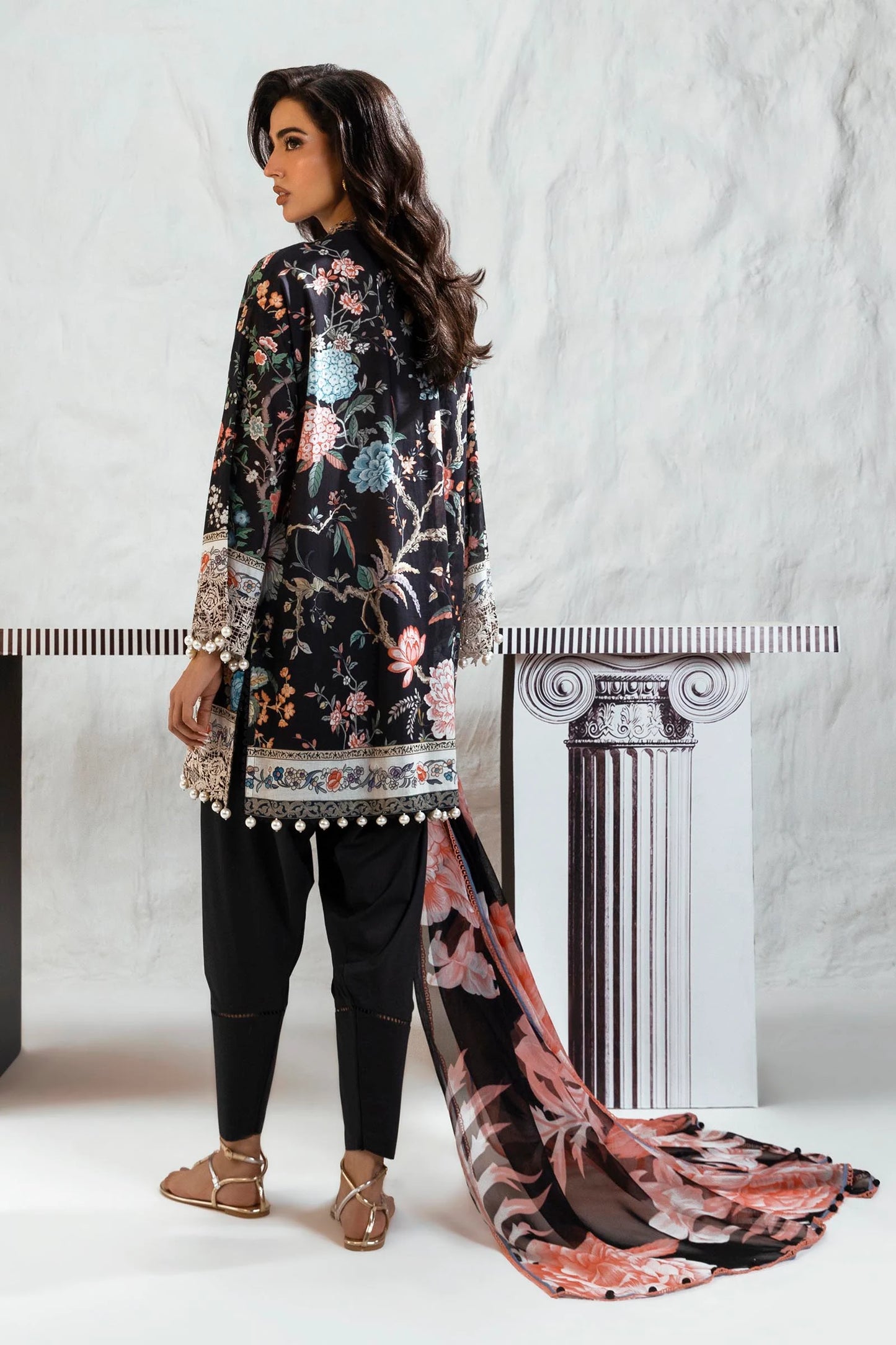 SANA SAFINAZ | MUZLIN SUMMER | UNSTITCHED 3 PIECE LAWN SUIT