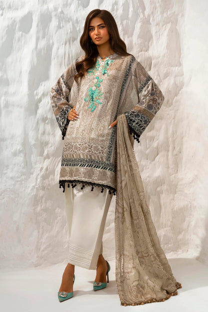 SANA SAFINAZ | MUZLIN SUMMER | UNSTITCHED 3 PIECE LAWN SUIT