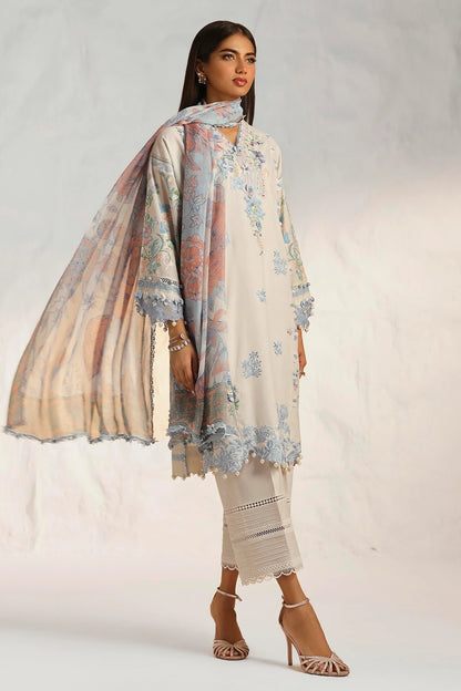 SANA SAFINAZ | MUZLIN SUMMER | UNSTITCHED 3 PIECE LAWN SUIT