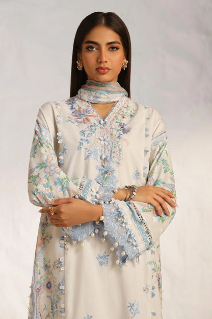 SANA SAFINAZ | MUZLIN SUMMER | UNSTITCHED 3 PIECE LAWN SUIT