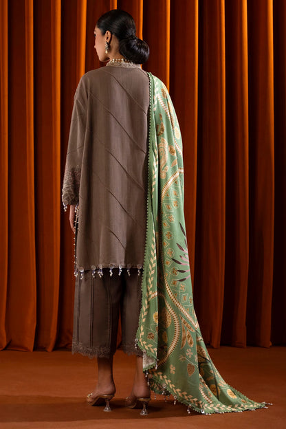 SANA SAFINAZ | UNSTITCHED MUZLIN WINTER - 3 PIECE SUIT