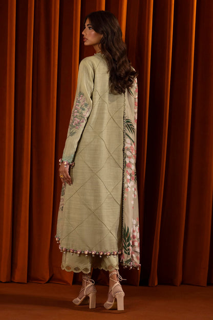 SANA SAFINAZ | UNSTITCHED MUZLIN WINTER - 3 PIECE SUIT | 7A