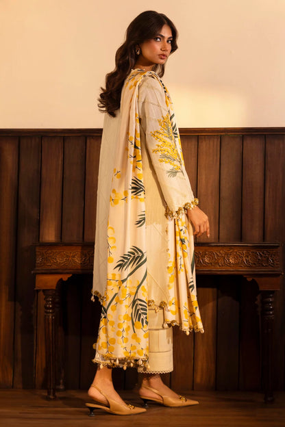 SANA SAFINAZ | UNSTITCHED MUZLIN WINTER - 3 PIECE SUIT
