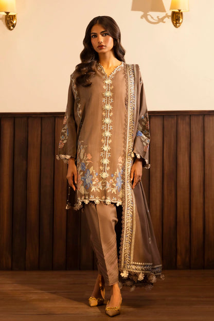 SANA SAFINAZ | UNSTITCHED MUZLIN WINTER - 3 PIECE SUIT