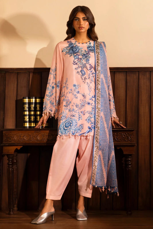 SANA SAFINAZ | UNSTITCHED MUZLIN WINTER - 3 PIECE SUIT | 18B