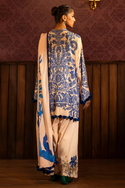 SANA SAFINAZ | UNSTITCHED MUZLIN WINTER - 3 PIECE SUIT | 19B