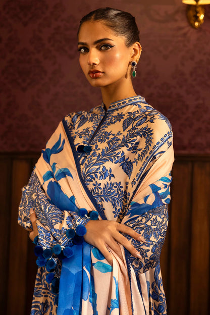 SANA SAFINAZ | UNSTITCHED MUZLIN WINTER - 3 PIECE SUIT | 19B