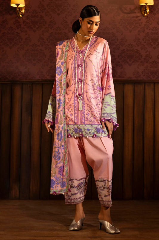 SANA SAFINAZ | UNSTITCHED MUZLIN WINTER - 3 PIECE SUIT | 21A