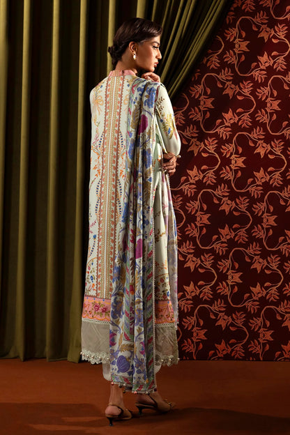 SANA SAFINAZ | UNSTITCHED MUZLIN WINTER - 3 PIECE SUIT | 21B