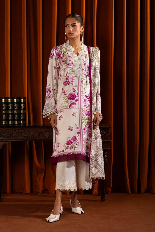 SANA SAFINAZ | UNSTITCHED MUZLIN WINTER - 3 PIECE SUIT | 24A