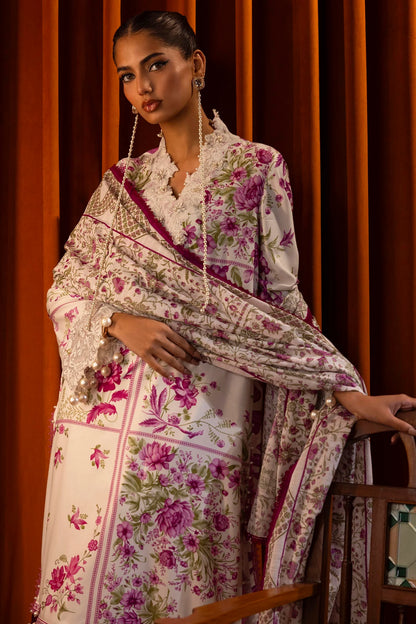 SANA SAFINAZ | UNSTITCHED MUZLIN WINTER - 3 PIECE SUIT | 24A