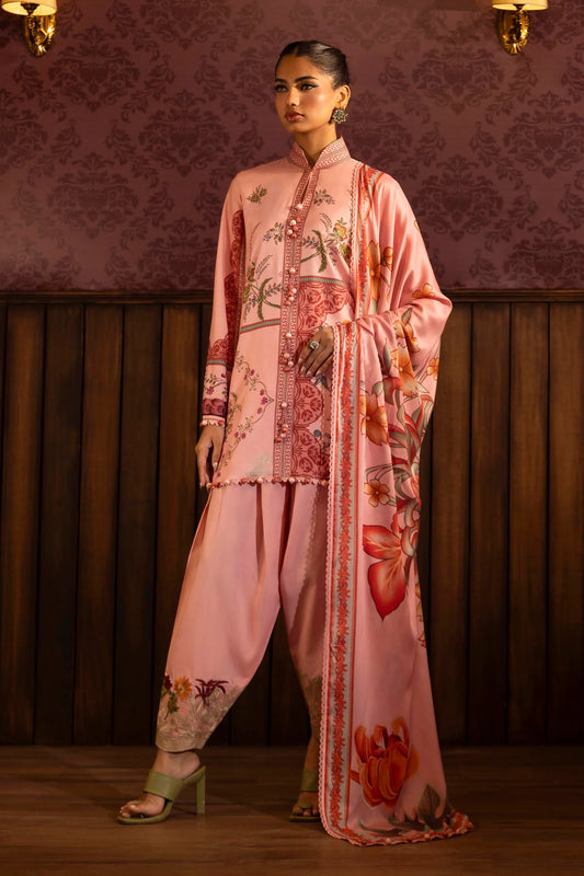 SANA SAFINAZ | UNSTITCHED MUZLIN WINTER - 3 PIECE SUIT | 25A