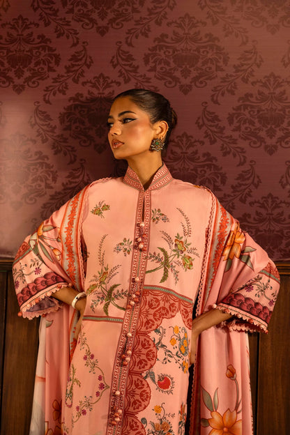 SANA SAFINAZ | UNSTITCHED MUZLIN WINTER - 3 PIECE SUIT | 25A