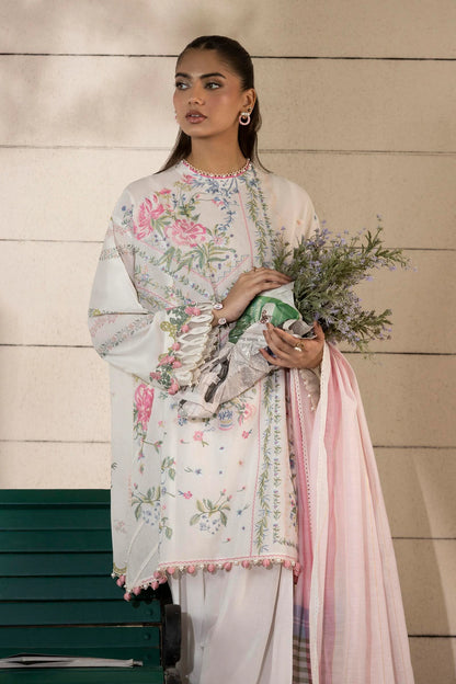 SANA SAFINAZ | UNSTITCHED MUZLIN SUMMER – 3 PIECE LAWN SUIT