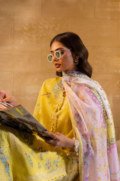 SANA SAFINAZ | UNSTITCHED MUZLIN SUMMER – 3 PIECE LAWN SUIT