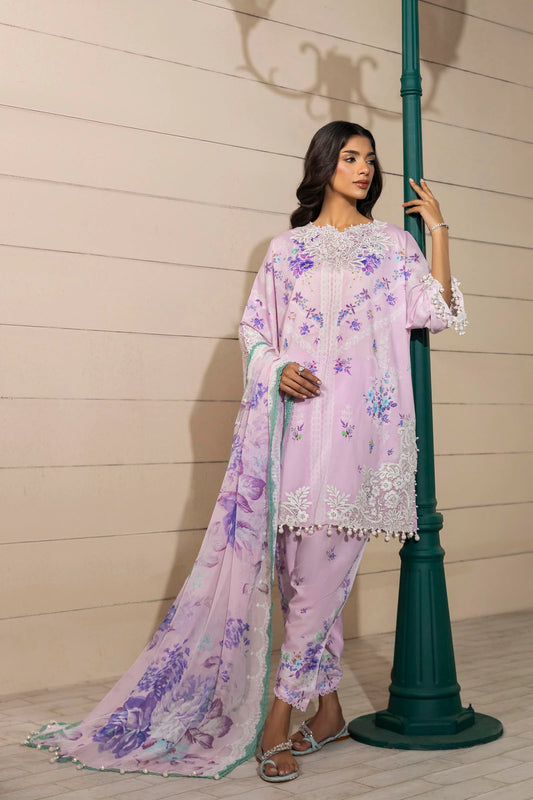 SANA SAFINAZ | UNSTITCHED MUZLIN SUMMER – 3 PIECE LAWN SUIT