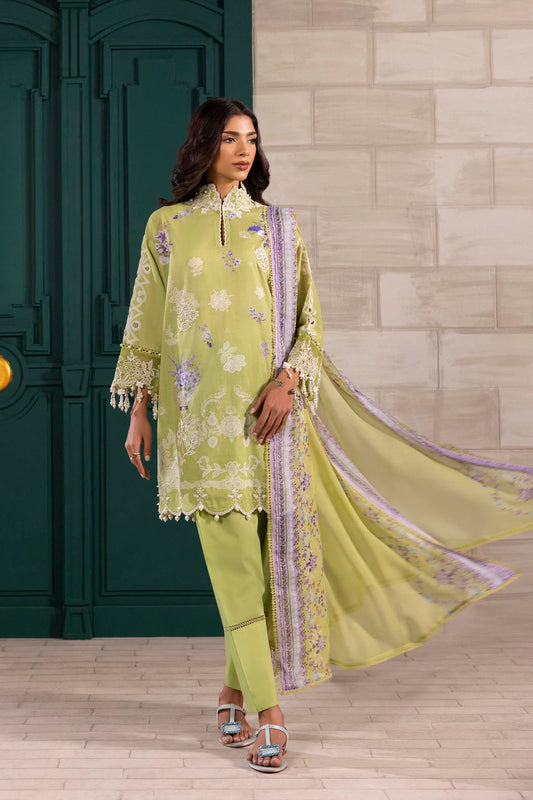 SANA SAFINAZ | UNSTITCHED MUZLIN SUMMER – 3 PIECE LAWN SUIT