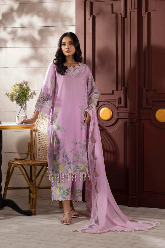 SANA SAFINAZ | UNSTITCHED MUZLIN SUMMER – 3 PIECE LAWN SUIT