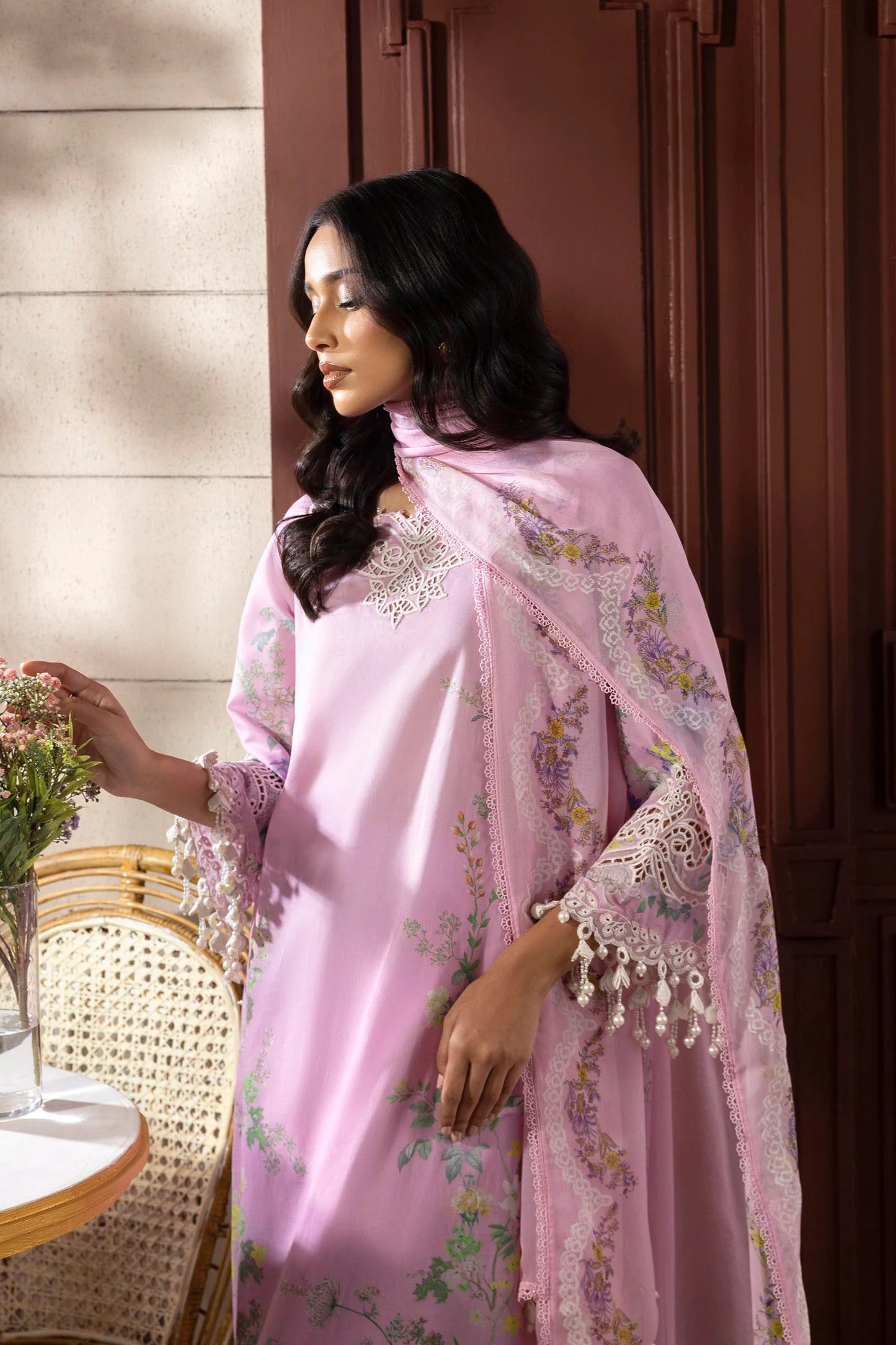 SANA SAFINAZ | UNSTITCHED MUZLIN SUMMER – 3 PIECE LAWN SUIT