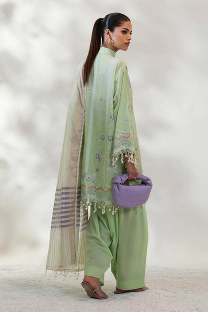 SANA SAFINAZ | UNSTITCHED MUZLIN SUMMER – 3 PIECE LAWN SUIT