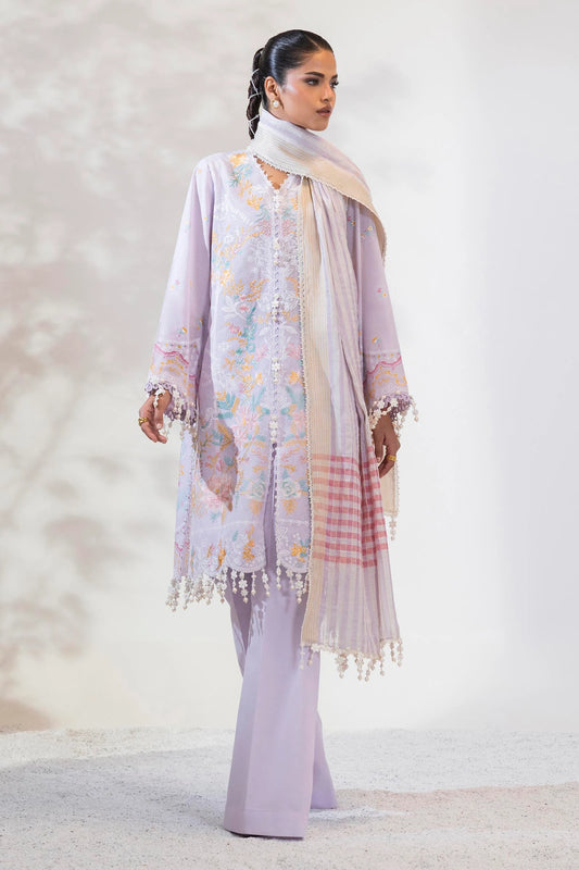 SANA SAFINAZ | UNSTITCHED MUZLIN SUMMER – 3 PIECE LAWN SUIT
