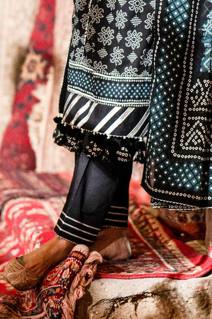 GUL AHMED | 3PC UNSTITCHED PRINTED LAWN SUIT