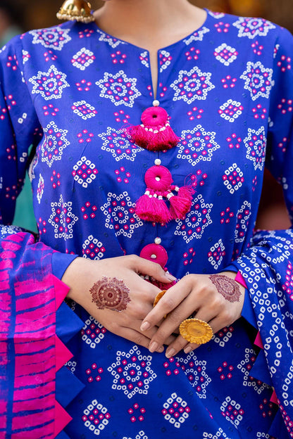 GUL AHMED | 3PC UNSTITCHED PRINTED LAWN SUIT