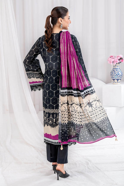 GUL AHMED | 3PC UNSTITCHED PRINTED LAWN SUIT