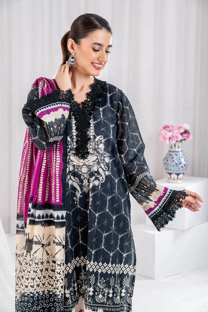 GUL AHMED | 3PC UNSTITCHED PRINTED LAWN SUIT