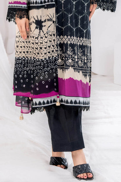 GUL AHMED | 3PC UNSTITCHED PRINTED LAWN SUIT