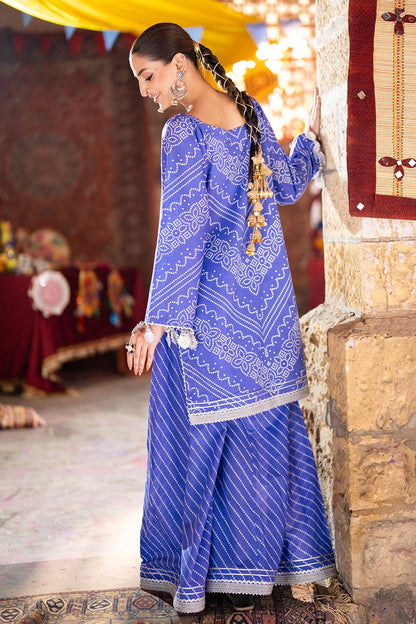 GUL AHMED | 2PC UNSTITCHED PRINTED LAWN SUIT