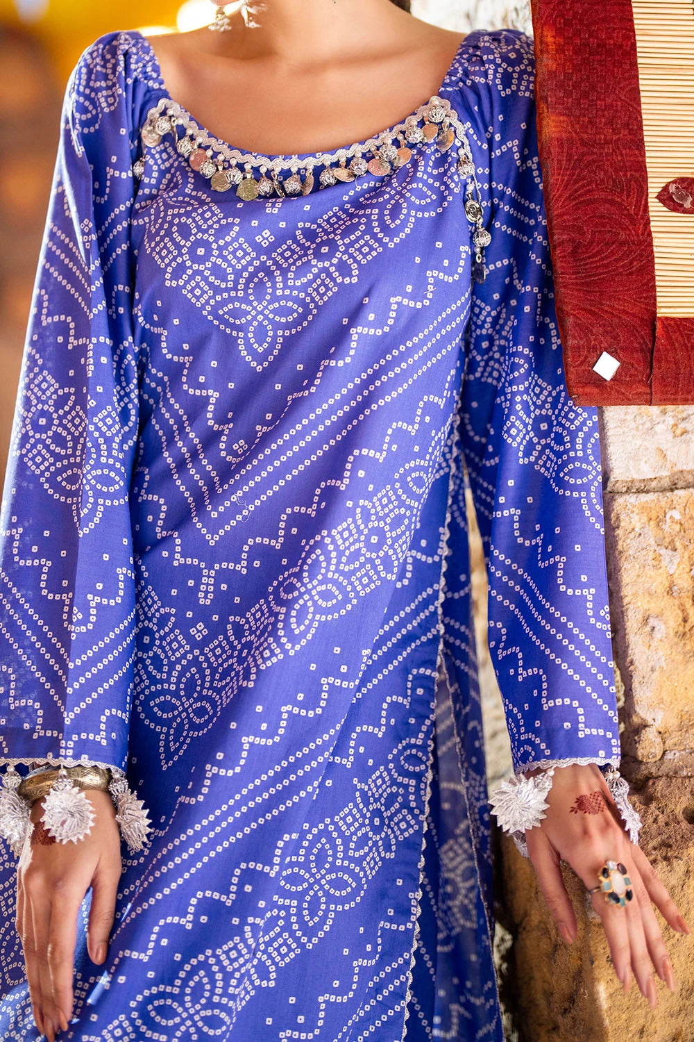 GUL AHMED | 2PC UNSTITCHED PRINTED LAWN SUIT